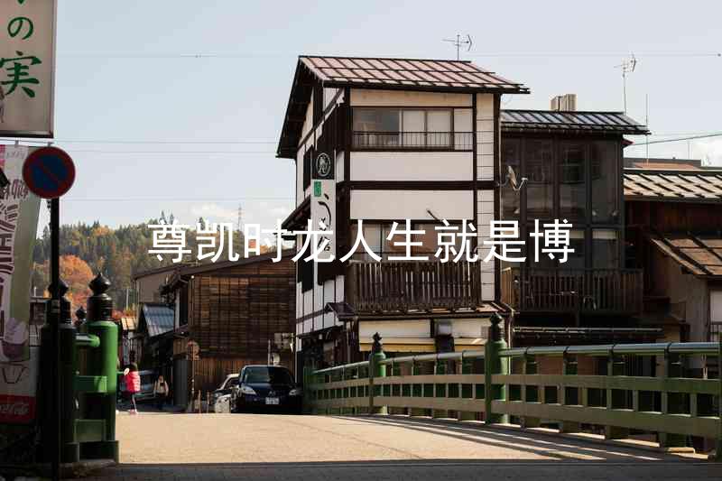 尊凯时龙人生就是博